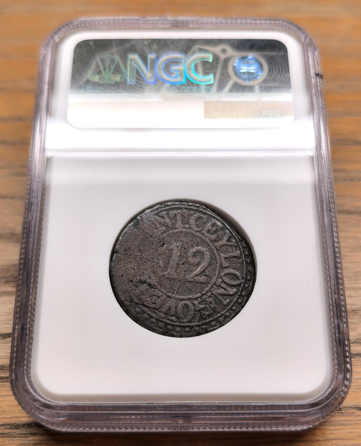 凡希社世界钱币微拍第二百九十八期 1814英属锡兰大象1/12RD铜币NGC-VF30，辅币最大面值，阔大厚重，好品几乎不存在，这枚已是N唯一最高分！