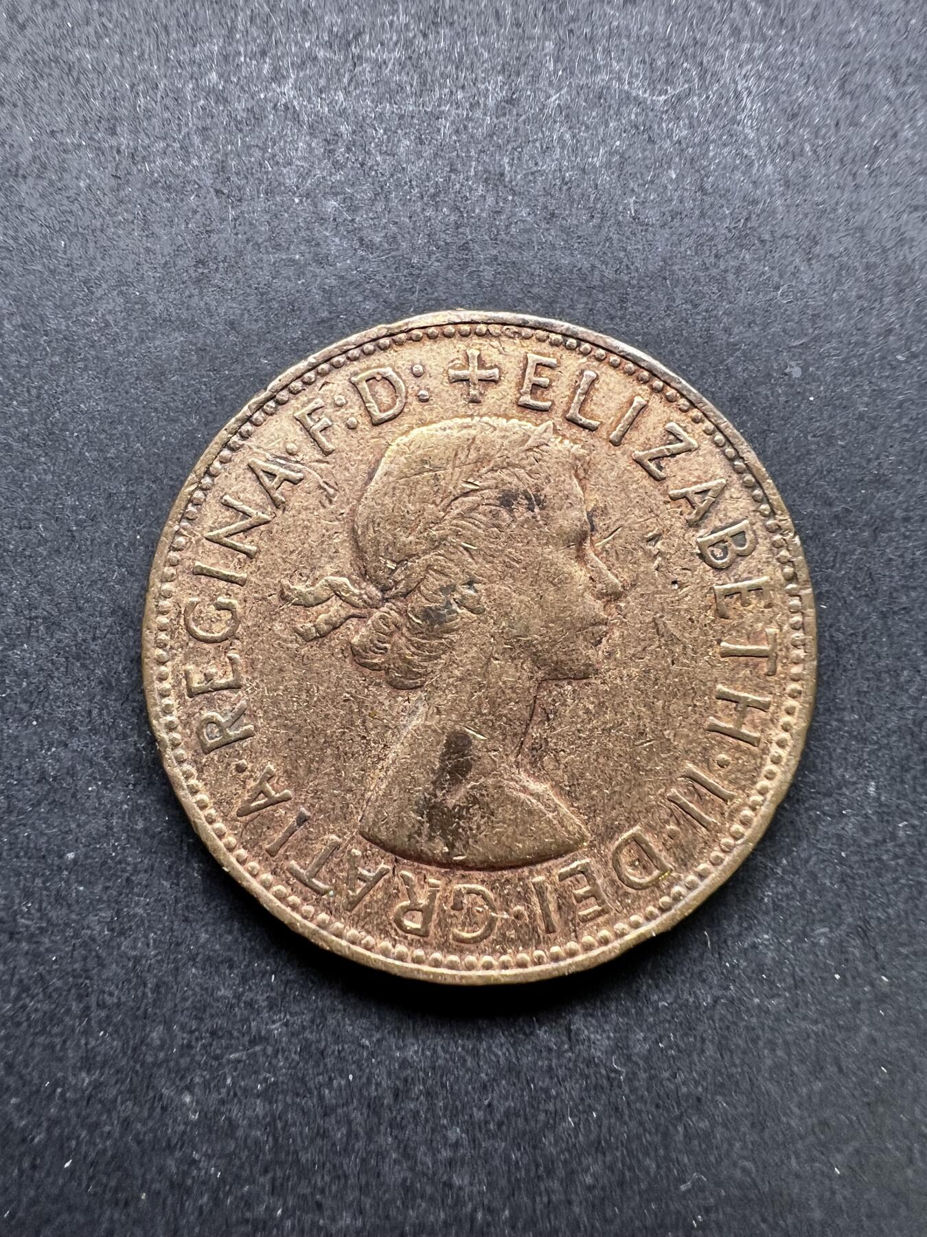 聚福钱庄★世界钱币第三期 无佣金 可寄存 满百包邮  英国1967年1便士铜币