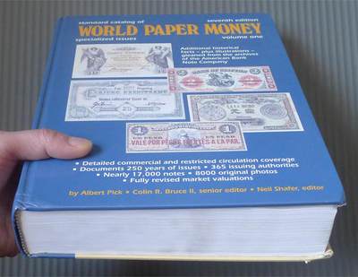 世界钱币章牌书籍专场拍卖11.01 世界纸币目录