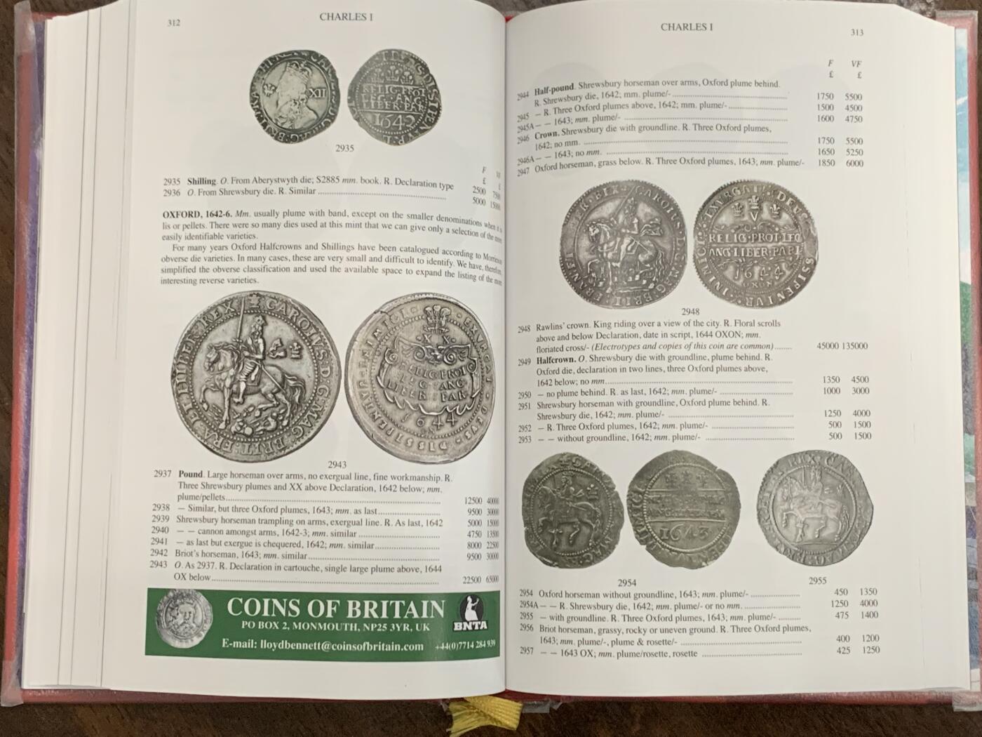 《竞宝斋》第359场 周日，周一  2场连拍 （全场包邮） 英国钱币标准目录2024，收录公元前150年至1971年的英国钱币，605页重一公斤，PCGS和NGC参考目录