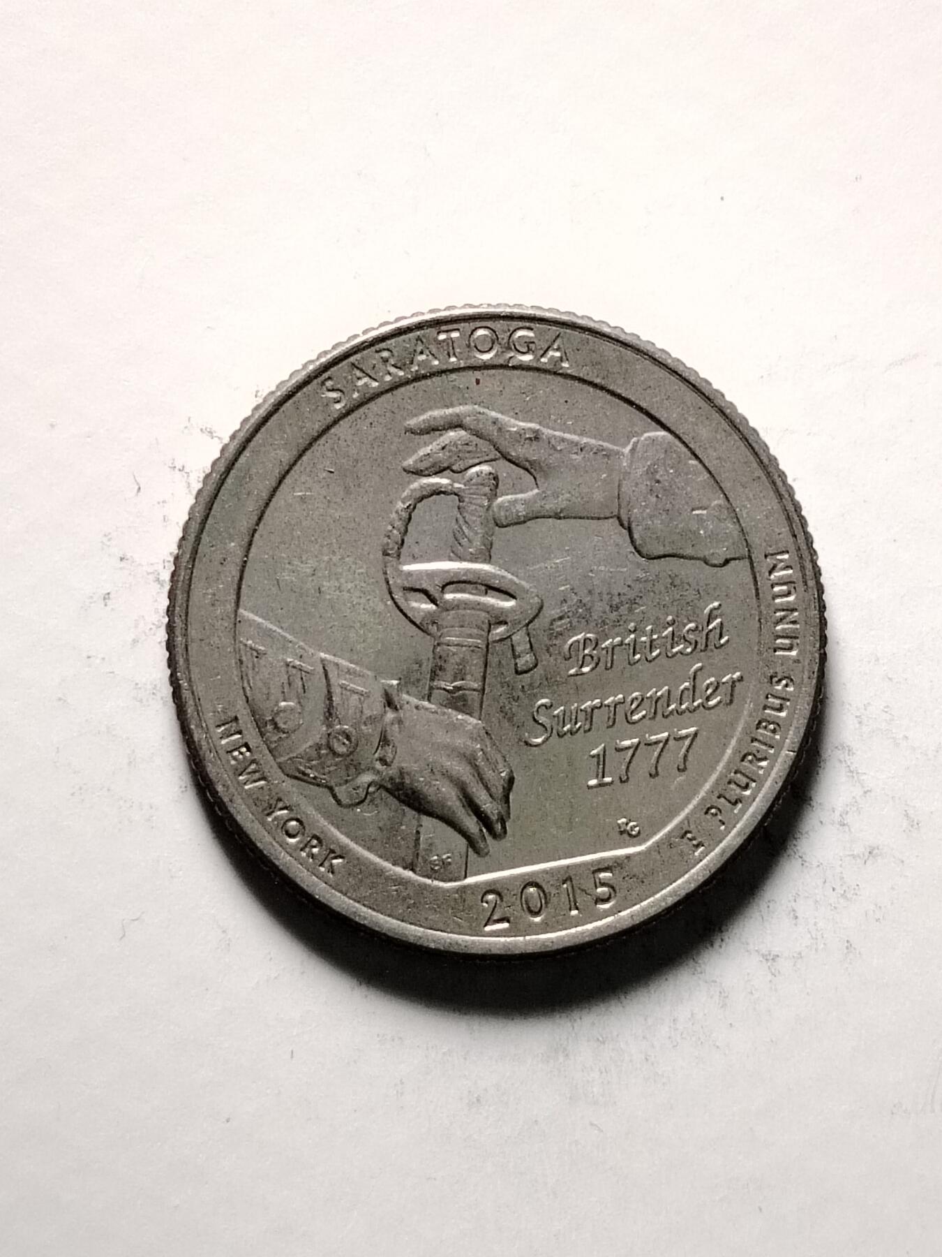 美国公园纪念币，4元1枚，数量不多，先买先挑