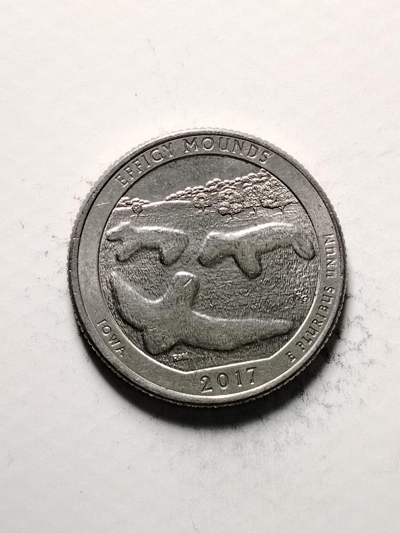 美国公园纪念币，4元1枚，数量不多，先买先挑