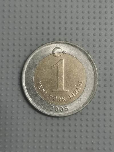 2025年第九场各国散币拍卖（总第九场） - 土耳其2005年1里拉