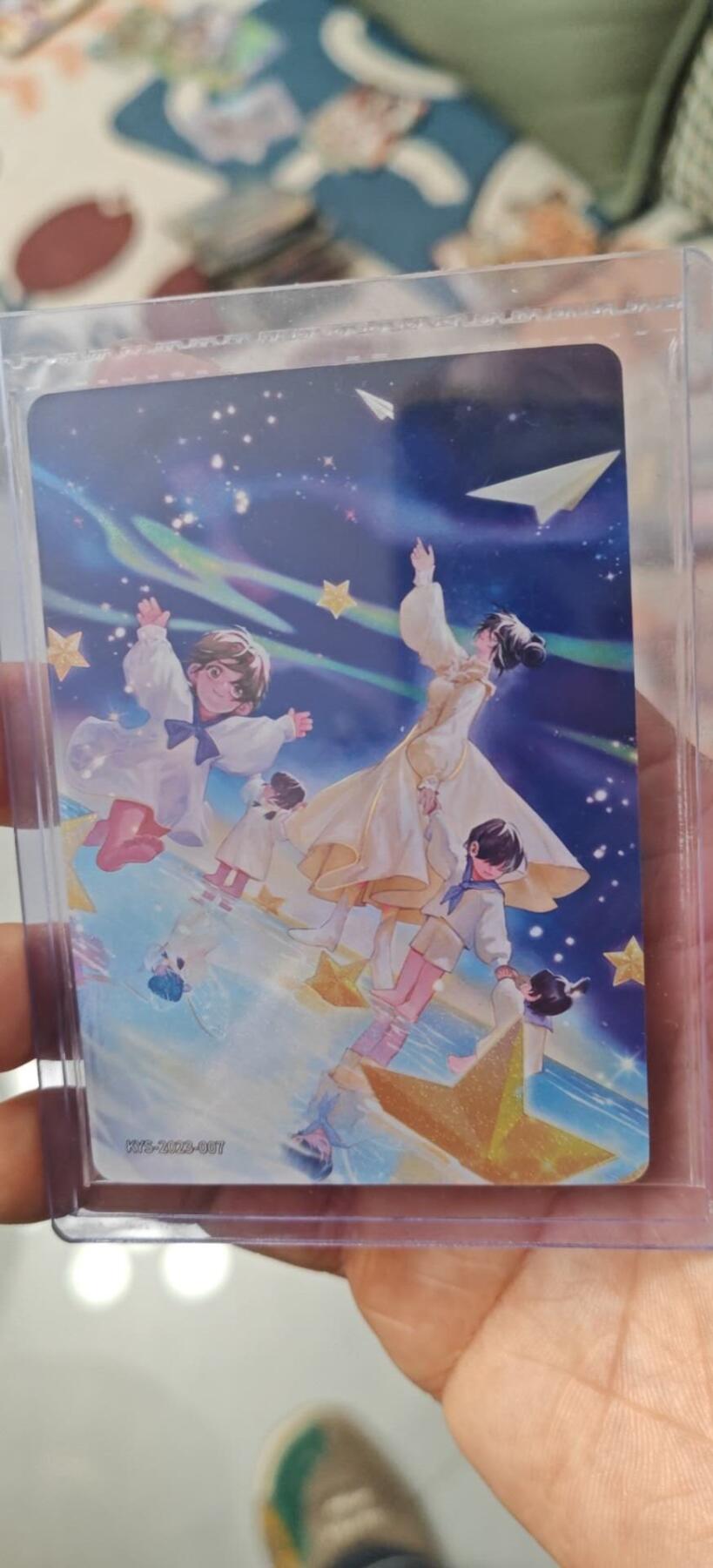 秋原瞳的小店第10期（春雨，万物，风声，微笑……） 卡游三国工艺卡星星的孩子原膜实物很美