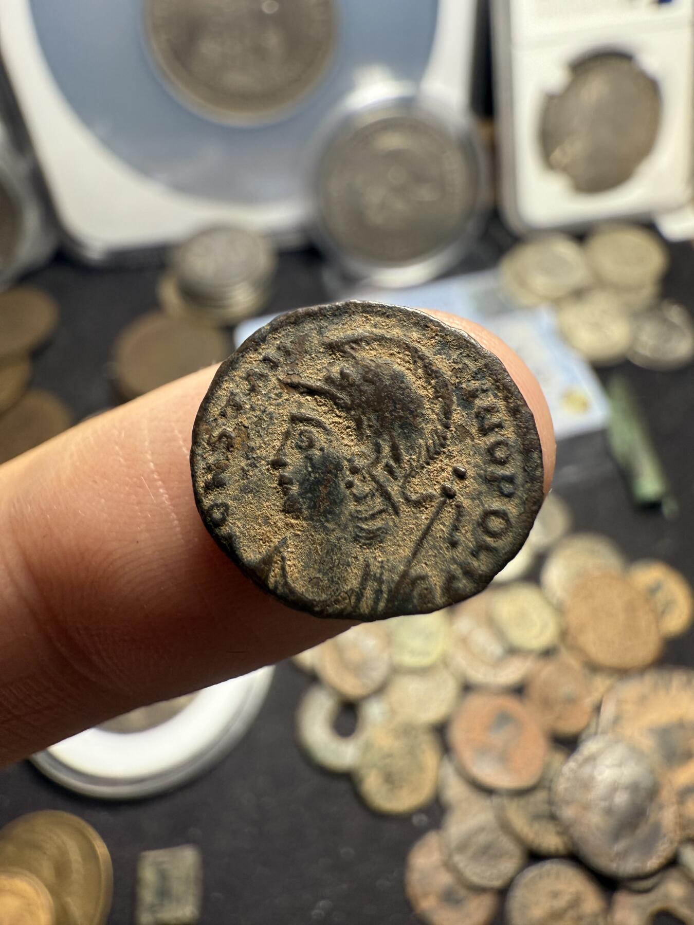 南宋泉阁俄币 外币 国币 专场第六期 古罗马 公元306-337年 君士坦丁一世铜币 君士坦丁大帝建城纪念 君士坦丁堡建城纪念币 少见品种 好品