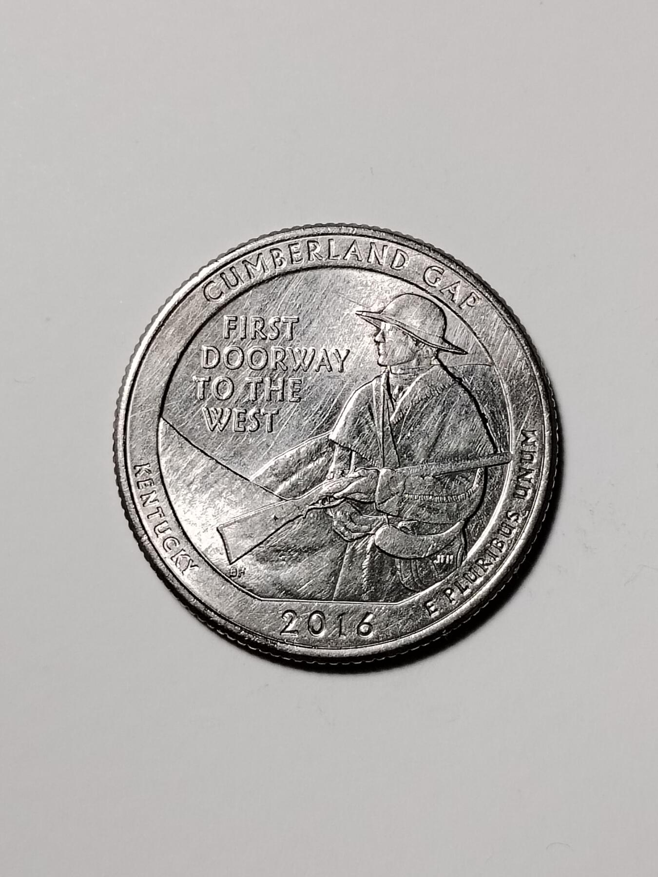 美国公园纪念币，4元1枚，数量不多，先买先挑