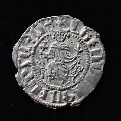 【良泉】【直播场】第二十七期，3月27日晚19.30点开拍！188组，西方古代钱币、印章专场（本场结束后，本月寄存物品需要邮寄清空，有寄存的朋友请注意） - 【极美品】公元1198-1219年【中世纪·十字军】首位亚美尼亚国王——列翁一世，打制银币，2.88克