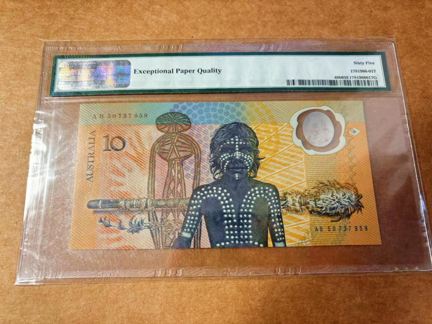 【Blue Auction】✨世界纸币精拍第627期【精】 澳大利亚 1988年10元 PMG65EPQ 纪念钞