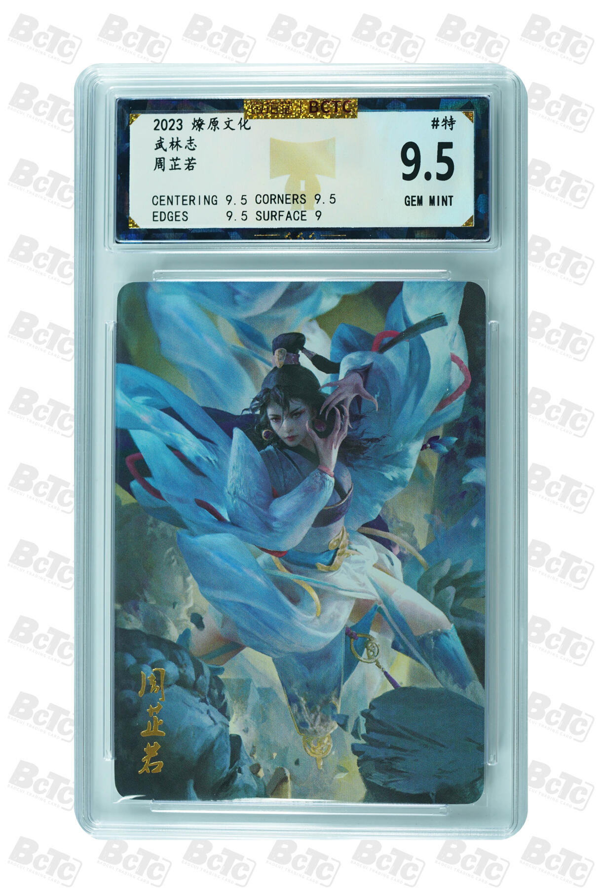 燎原妹卡捡漏专场002 周芷若 GEM MINT