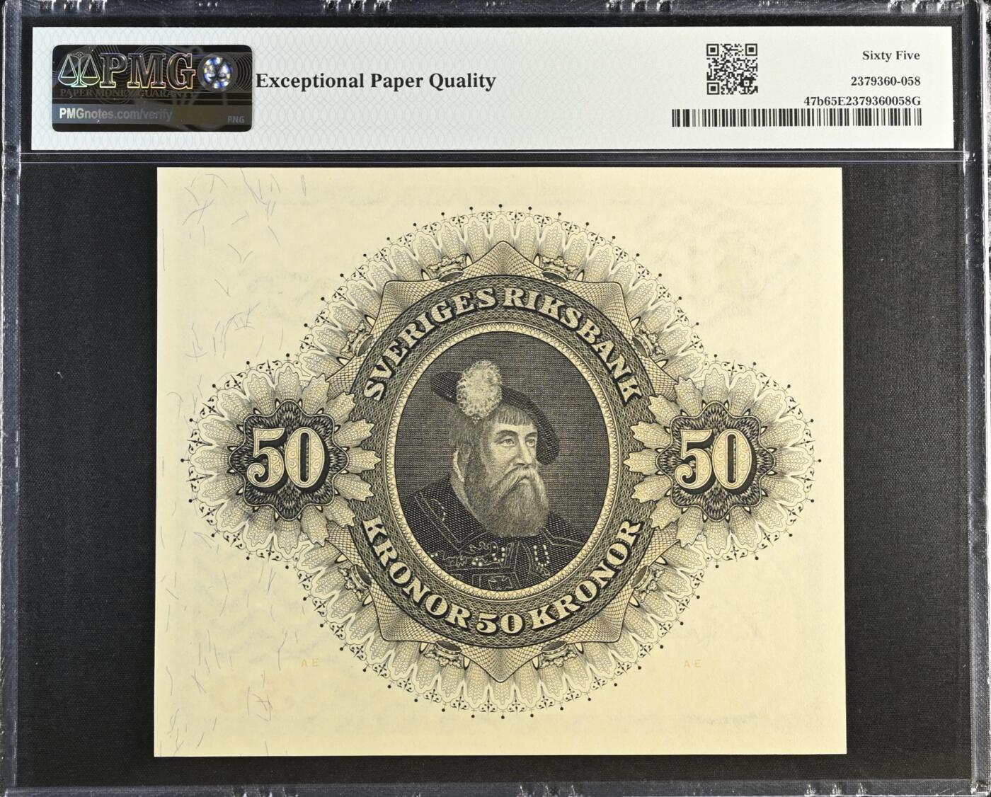 《艾美收藏》第190期-周日欧洲精品汇 瑞典50克朗 PMG65E 1960年大方块