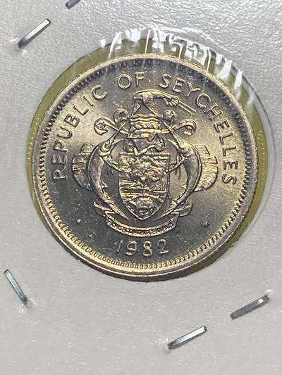 2025年第十一场(总第三十七场）外国好品散币(免佣金) - 原光全新塞舌尔🇸🇨1982单年份25分