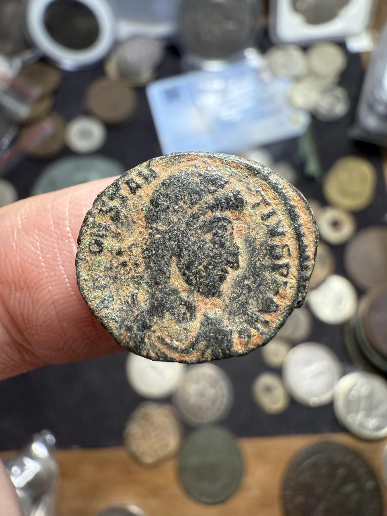 南宋泉阁俄币 外币 国币 专场第六期 古罗马 公元337-340年 君士坦丁二世小铜币 通货好品