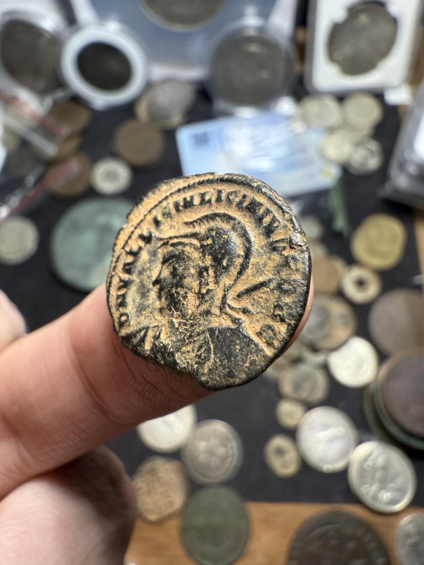 南宋泉阁俄币 外币 国币 专场第六期 古罗马 公元308-324年 利希尼乌斯(李锡尼)铜币 好品 打致精细 少见品种 好品