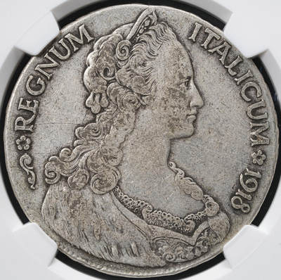 修遠堂世界钱币第六十期 - NGC XF40 1918年意属厄立特里亚1泰勒大银币
