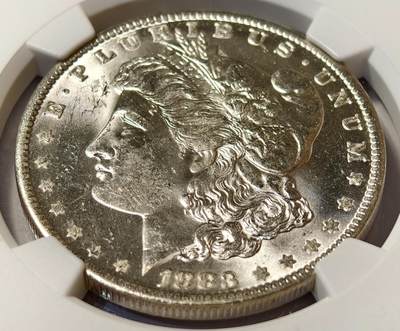 紫瑗钱币——第566期 - 美国 1883年 O版 摩根 大头妹1美元 银币 NGC MS63