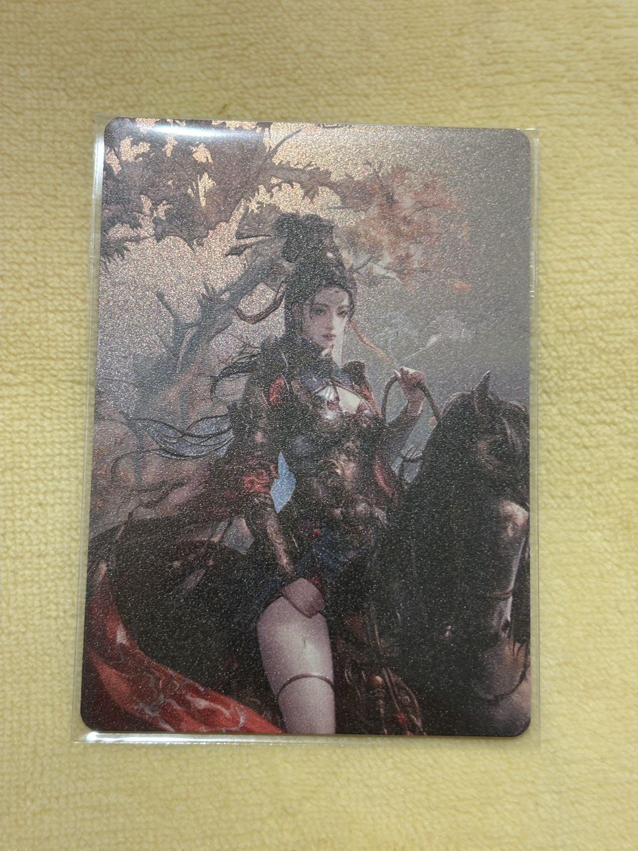 娜美 小王子精品卡牌拍卖第七场 银信潮玩 孽嬖传倾城红颜 平阳公主 微雕卡