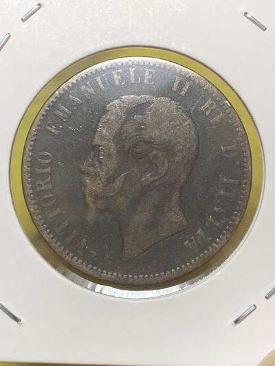2025年第十一场(总第三十七场）外国好品散币(免佣金) - 少见意大利🇮🇹1866年10分(N标，那不勒斯造，首发年仅发行2年)