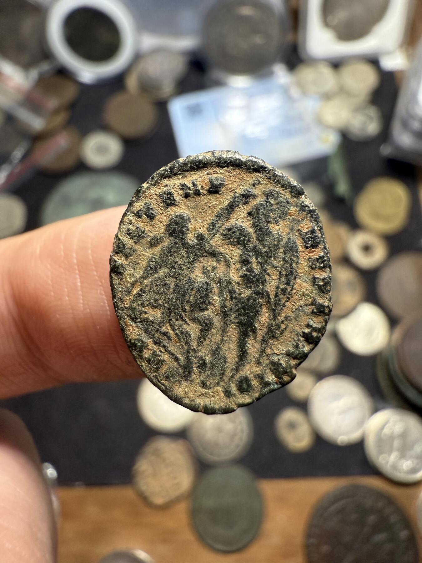 南宋泉阁俄币 外币 国币 专场第六期 古罗马 公元337-340年 君士坦丁二世小铜币 通货好品