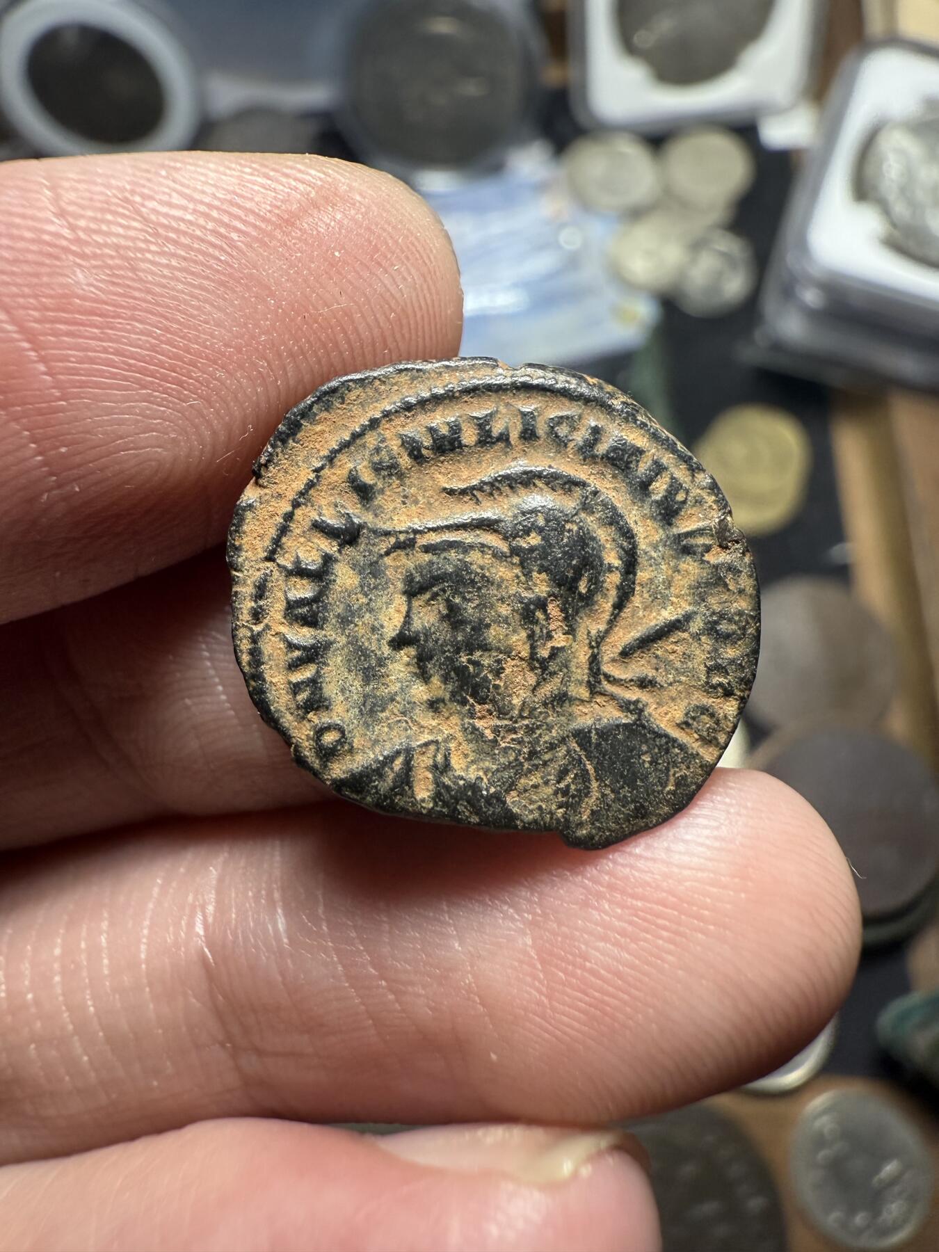 南宋泉阁俄币 外币 国币 专场第六期 古罗马 公元308-324年 利希尼乌斯(李锡尼)铜币 好品 打致精细 少见品种 好品