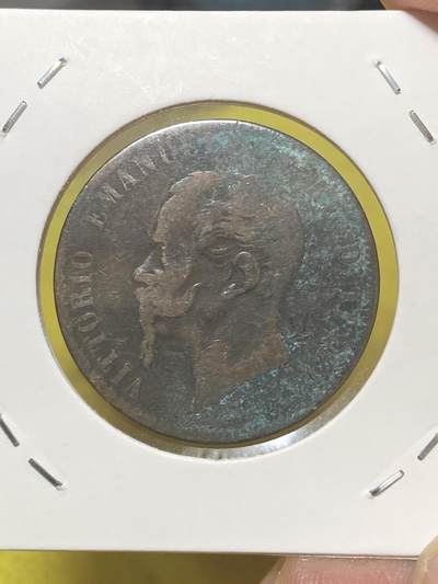 2025年第十一场(总第三十七场）外国好品散币(免佣金) - 少见意大利🇮🇹1866年10分(OM标，斯特拉斯堡造，首发年仅发行2年)