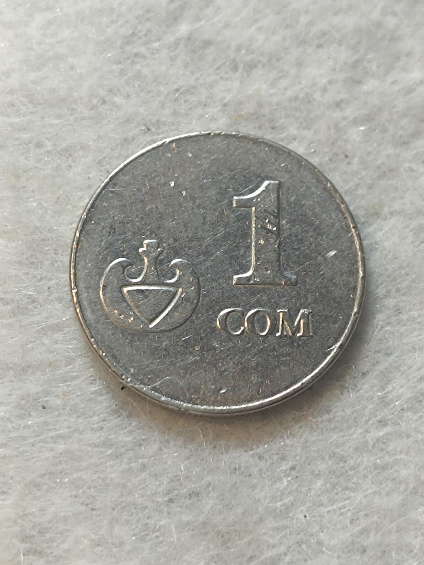君烨收藏 0元起拍 散币场 每天一场 可留存 第18场 周日发货 6吉尔吉斯斯坦1索姆