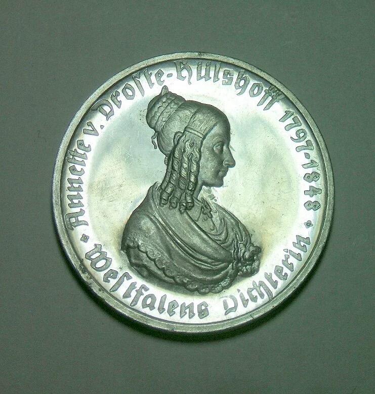德国1923年威斯特法伦 100马克女人头马币 精制原光