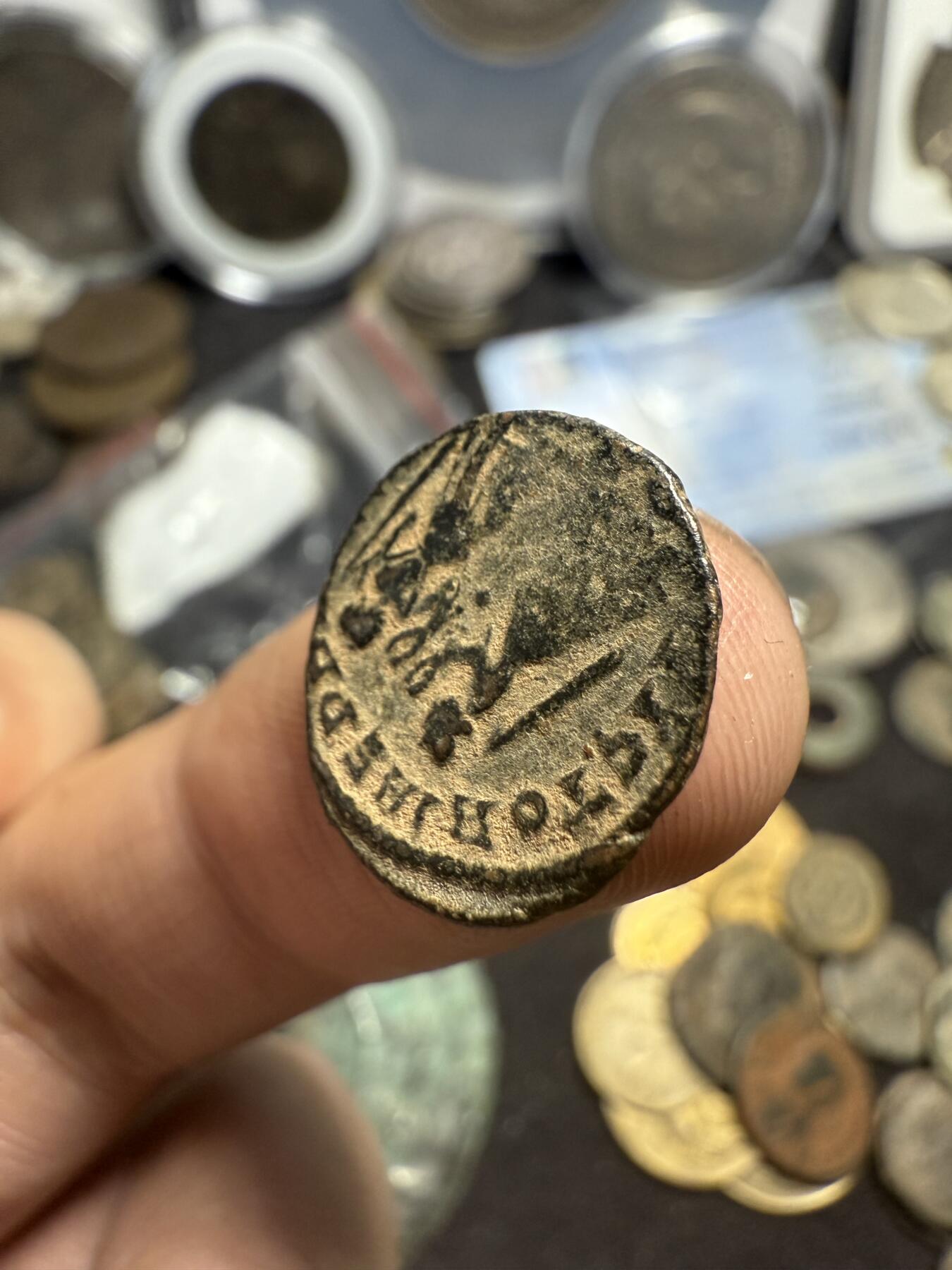 南宋泉阁俄币 外币 国币 专场第六期 古罗马 公元337-340年 君士坦丁二世小铜币 通货好品