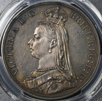 修遠堂世界钱币第六十期 - PCGS PR61 1887年马剑精制大银币 仅仅铸造了1084枚