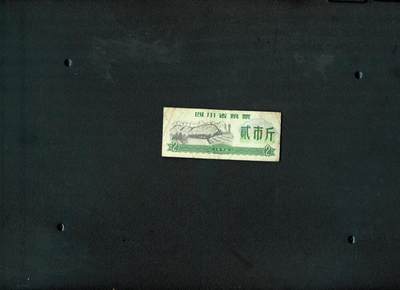 沧河堂纸品0001 - 1973年 四川省粮票 二斤