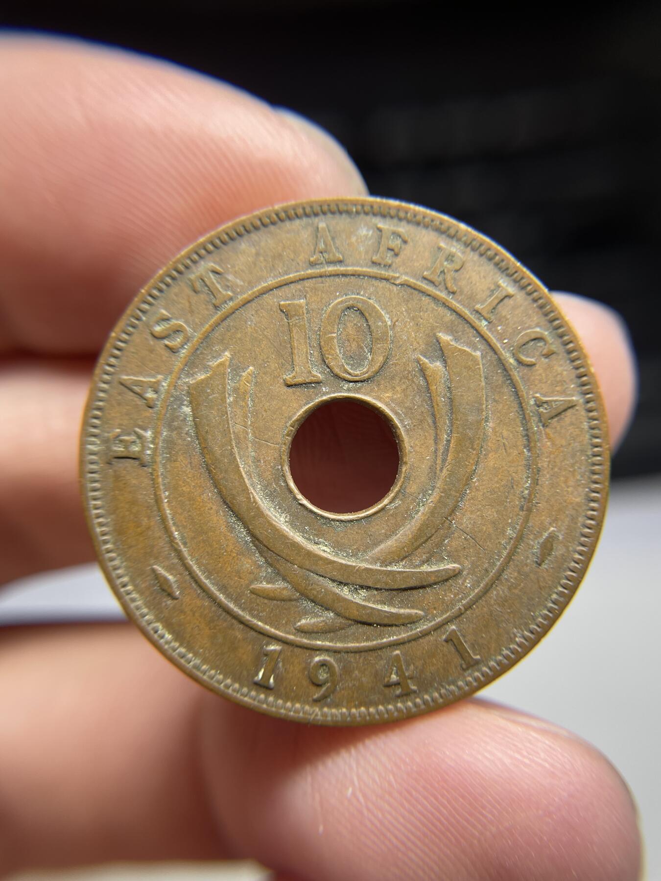 2025年集古藏今外币拍卖第三期-第6场—（总第216拍），可以寄存60天，满160元包邮。 1941年英属西非10分