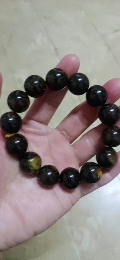 蜜蜡药珀手串