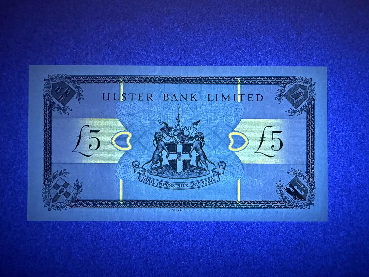 《艾美收藏》第190期-周日欧洲精品汇 北爱尔兰5镑 UNC 2001年 阿尔斯特银行 无4