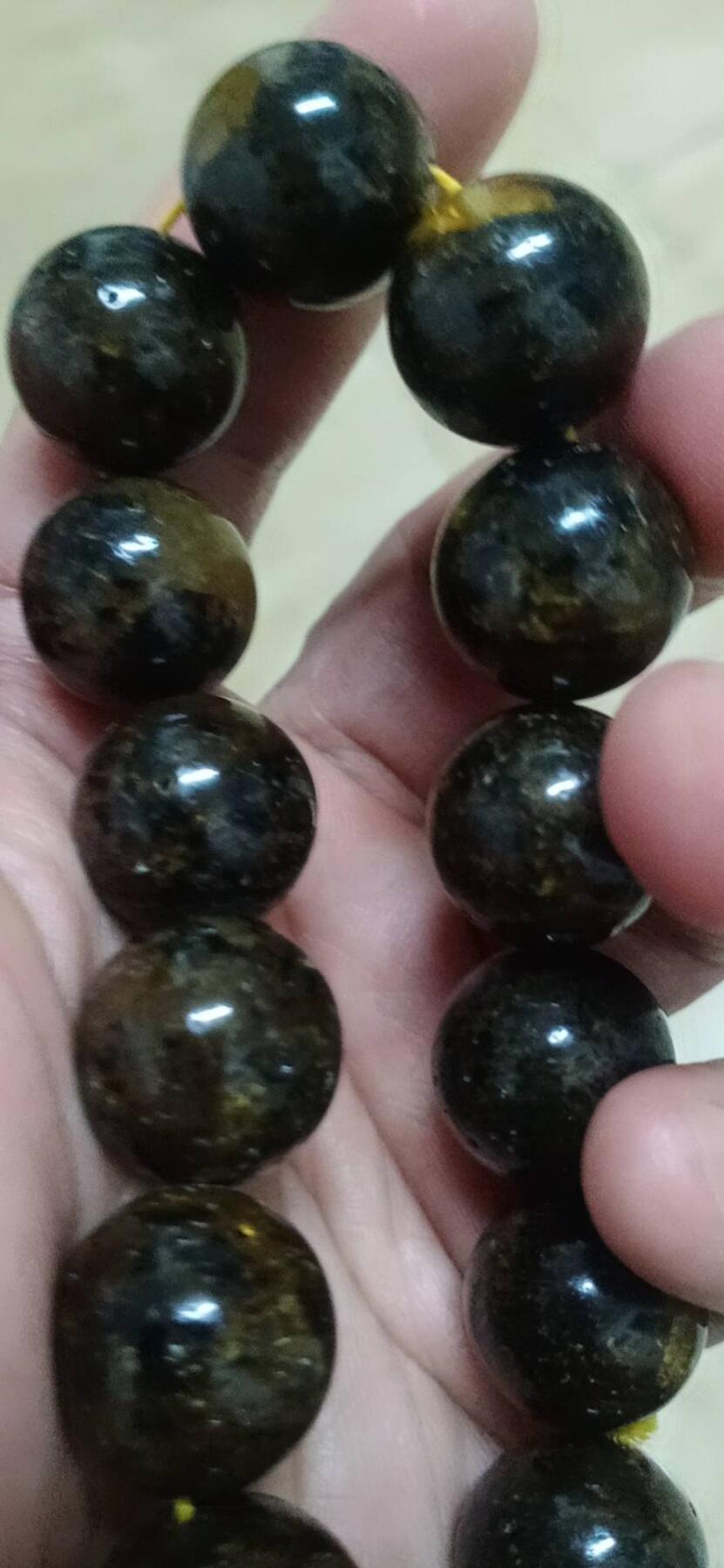 蜜蜡药珀手串