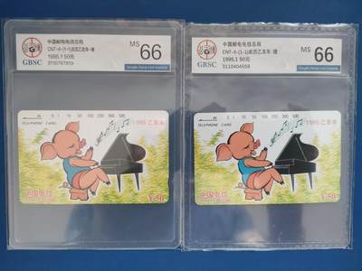 [3月7日奇珍异宝评级卡] 公博66分生肖——飞猪2头