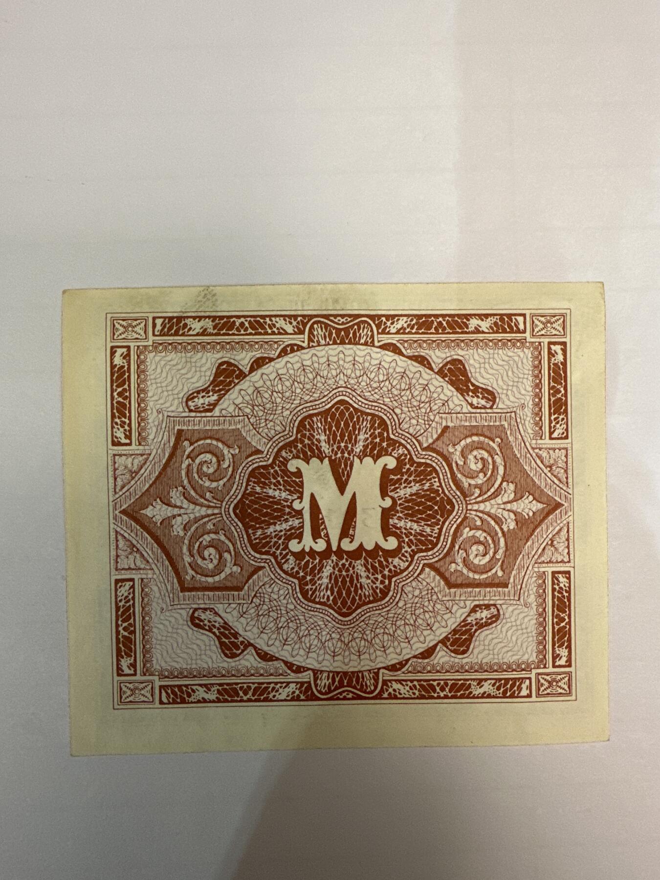 第二弹 纸币专场 1944年德国1马克军票