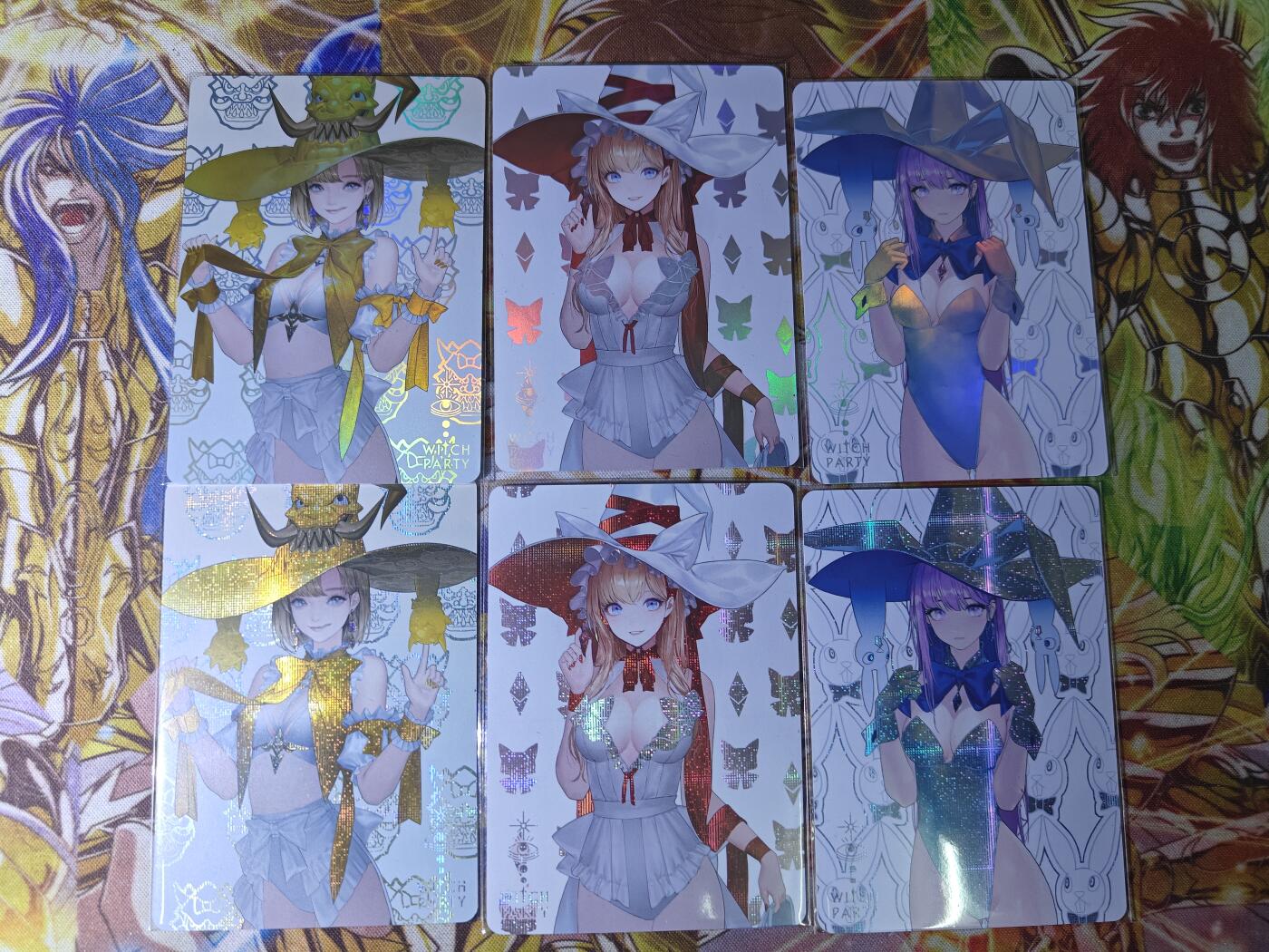 天玑星卡拍第七十六期《各种IP啥都有》持续收拍收评中 满赠三娘需备注 京珞卡牌 女巫 小套3张 双工艺 自制卡