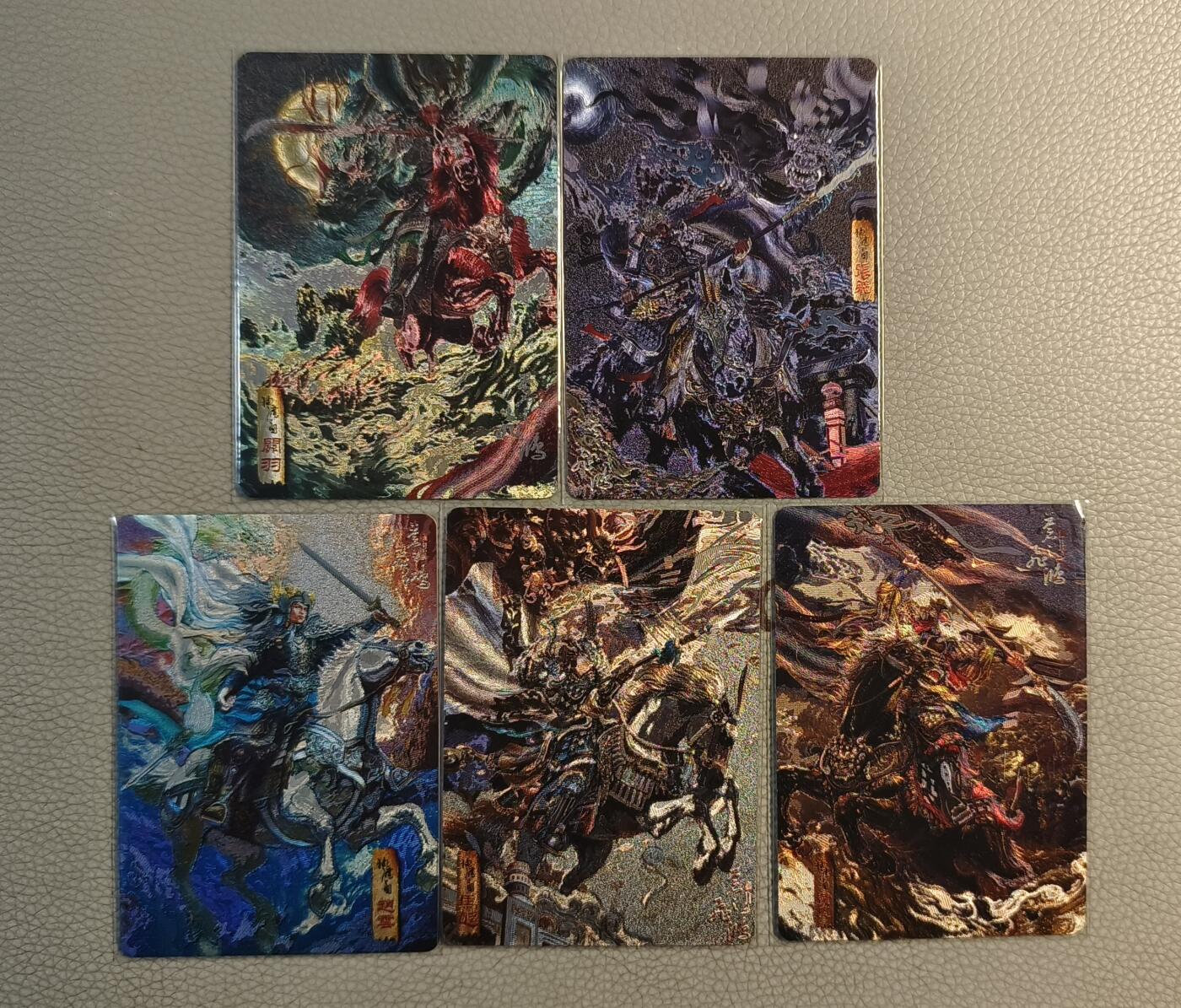 天玑星卡拍第七十六期《各种IP啥都有》持续收拍收评中 满赠三娘需备注 百里卡牌 VIP专属 神魔三国 五虎 5张 粗闪