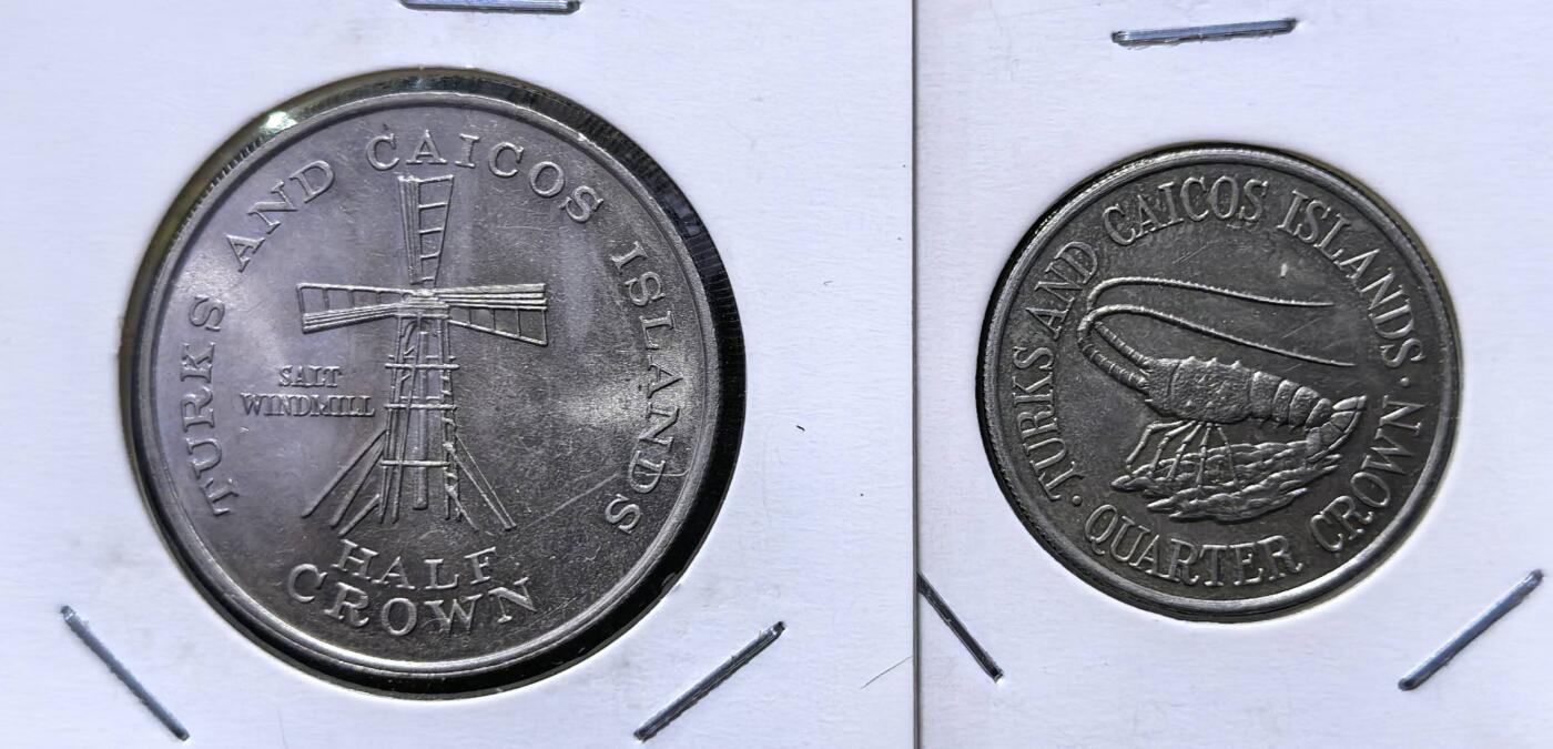 北京马甸外国币专卖第135期，外国币专场，陆续上拍，欢迎关注 特克斯和凯科思一对