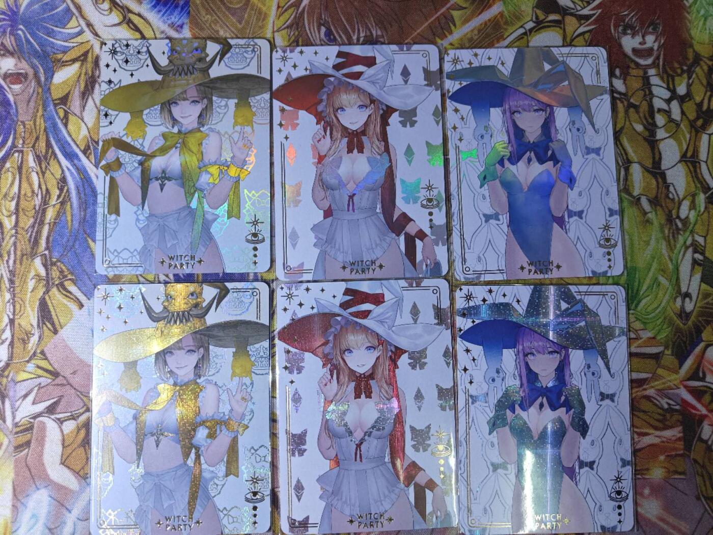 天玑星卡拍第七十六期《各种IP啥都有》持续收拍收评中 满赠三娘需备注 京珞卡牌 女巫 小套3张 双工艺 自制卡