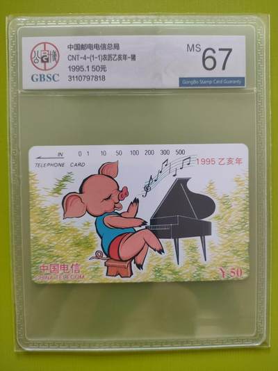 [3月7日奇珍异宝评级卡] 公博67分生肖——飞猪