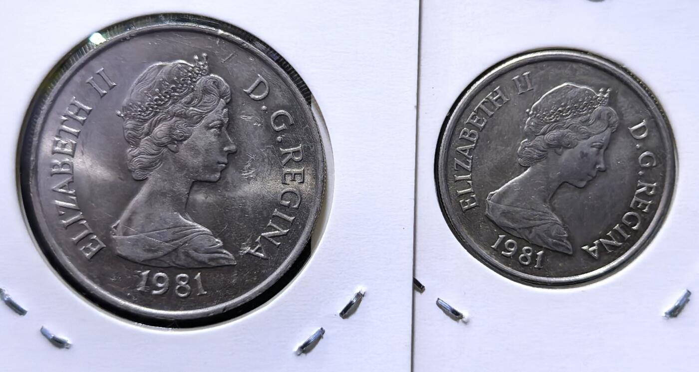 北京马甸外国币专卖第135期，外国币专场，陆续上拍，欢迎关注 特克斯和凯科思一对