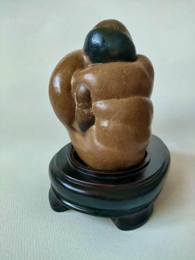 [3月7日奇珍异宝评级卡] 天然奇石欣赏:【权柄】。身份信息——发现地:罗布泊; 种类:雅丹石;规格:12*12*18cm ;重量:2600k——贵人礼，无价！