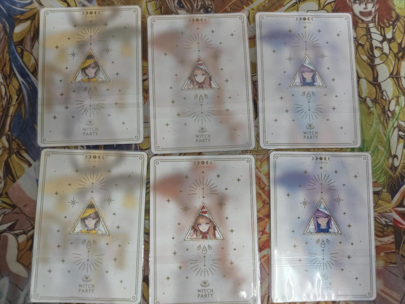 天玑星卡拍第七十六期《各种IP啥都有》持续收拍收评中 满赠三娘需备注 京珞卡牌 女巫 小套3张 双工艺 自制卡