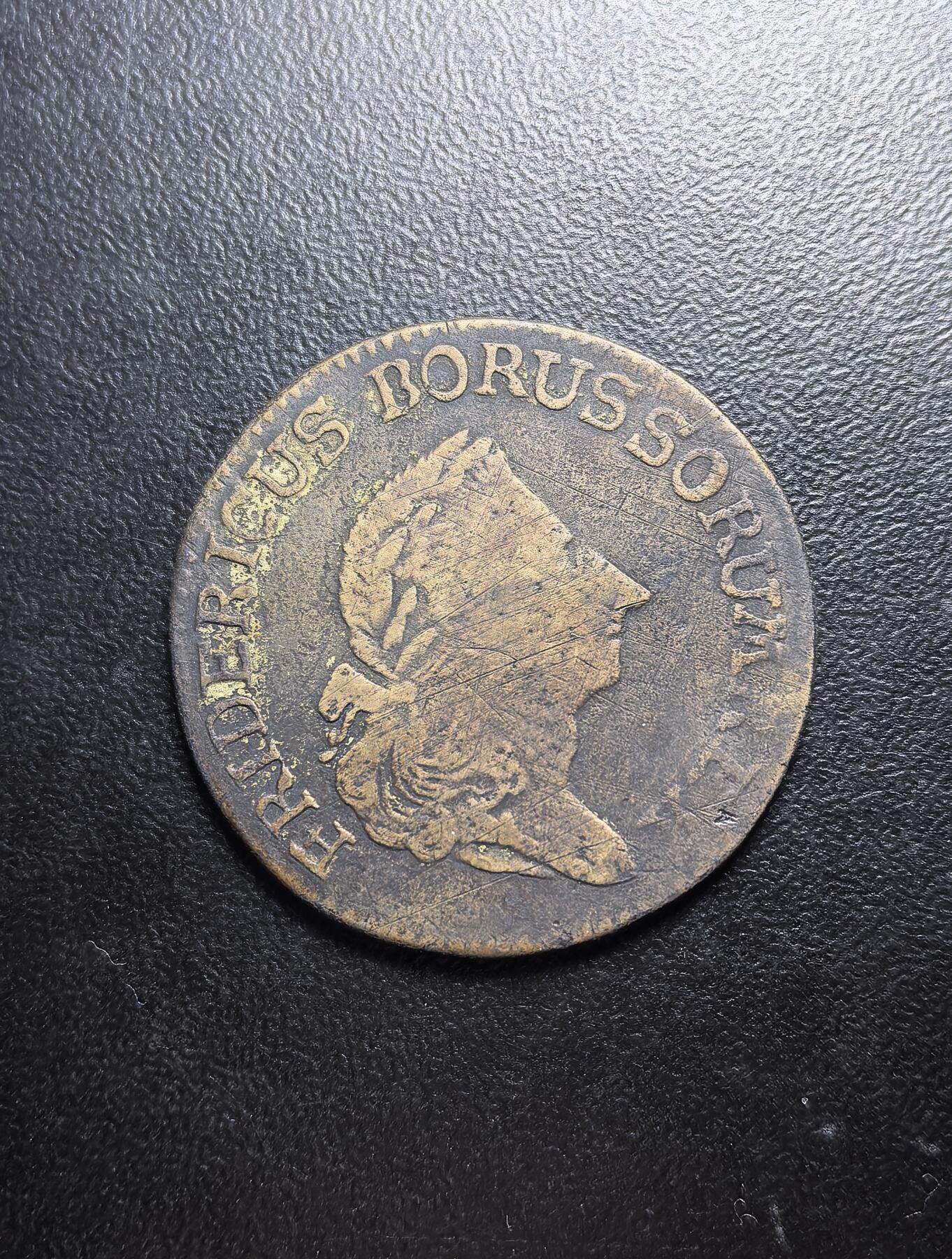 南宋泉阁俄币 外币 国币 专场第六期 私铸 1775年 普鲁士 弗雷德里希2世 1/3泰勒银币老仿 含铜量高