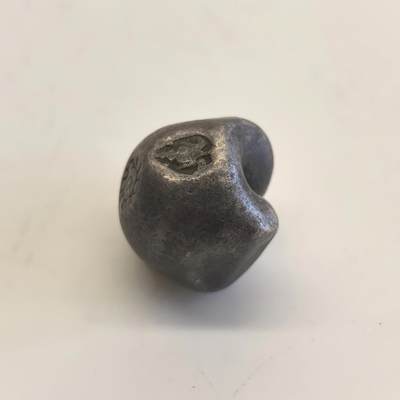 博洋堂世界钱币拍卖第140期（全场包邮） - 泰国18世纪子弹银屁股锭 1泰铢 15.4g 收藏级