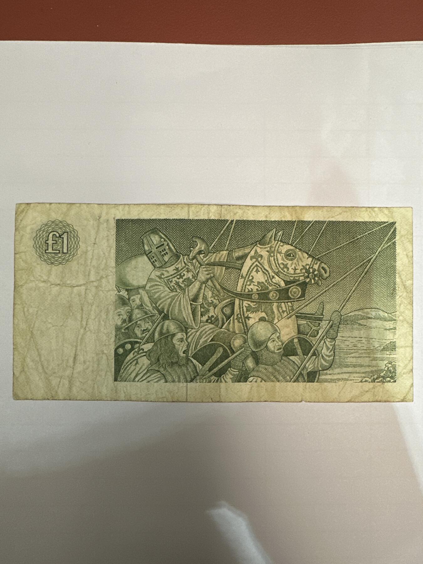 第二弹 纸币专场 1987年苏格兰克莱德兹戴尔银行1英镑