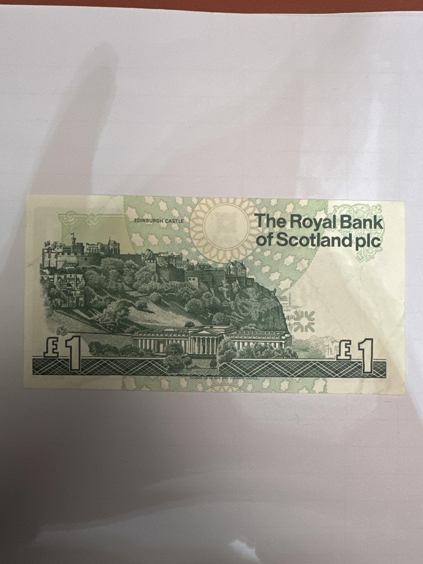 第二弹 纸币专场 1993年苏格兰1英镑