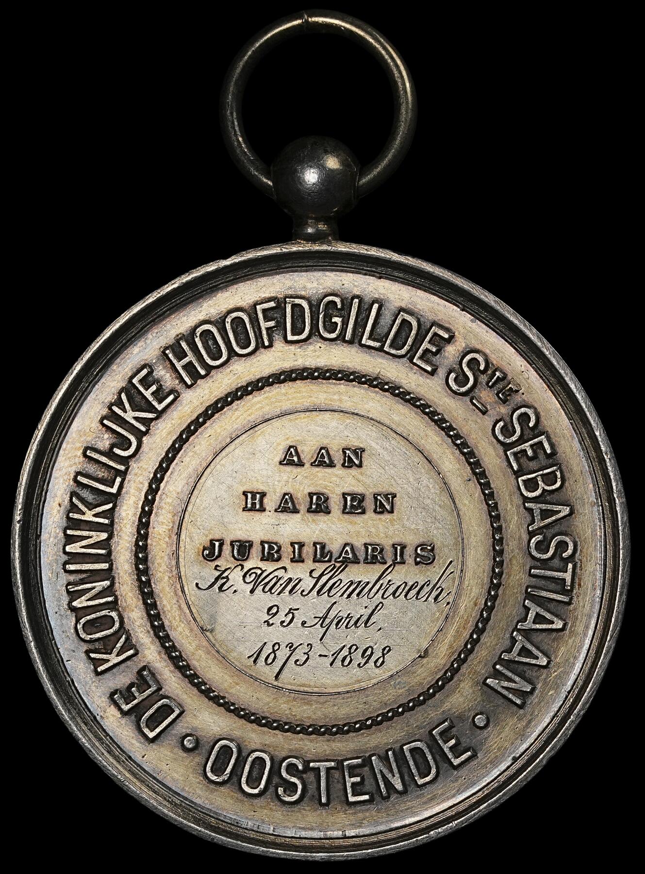 修遠堂世界钱币第六十期 1898年比利时银章 40.80mm，22.97g