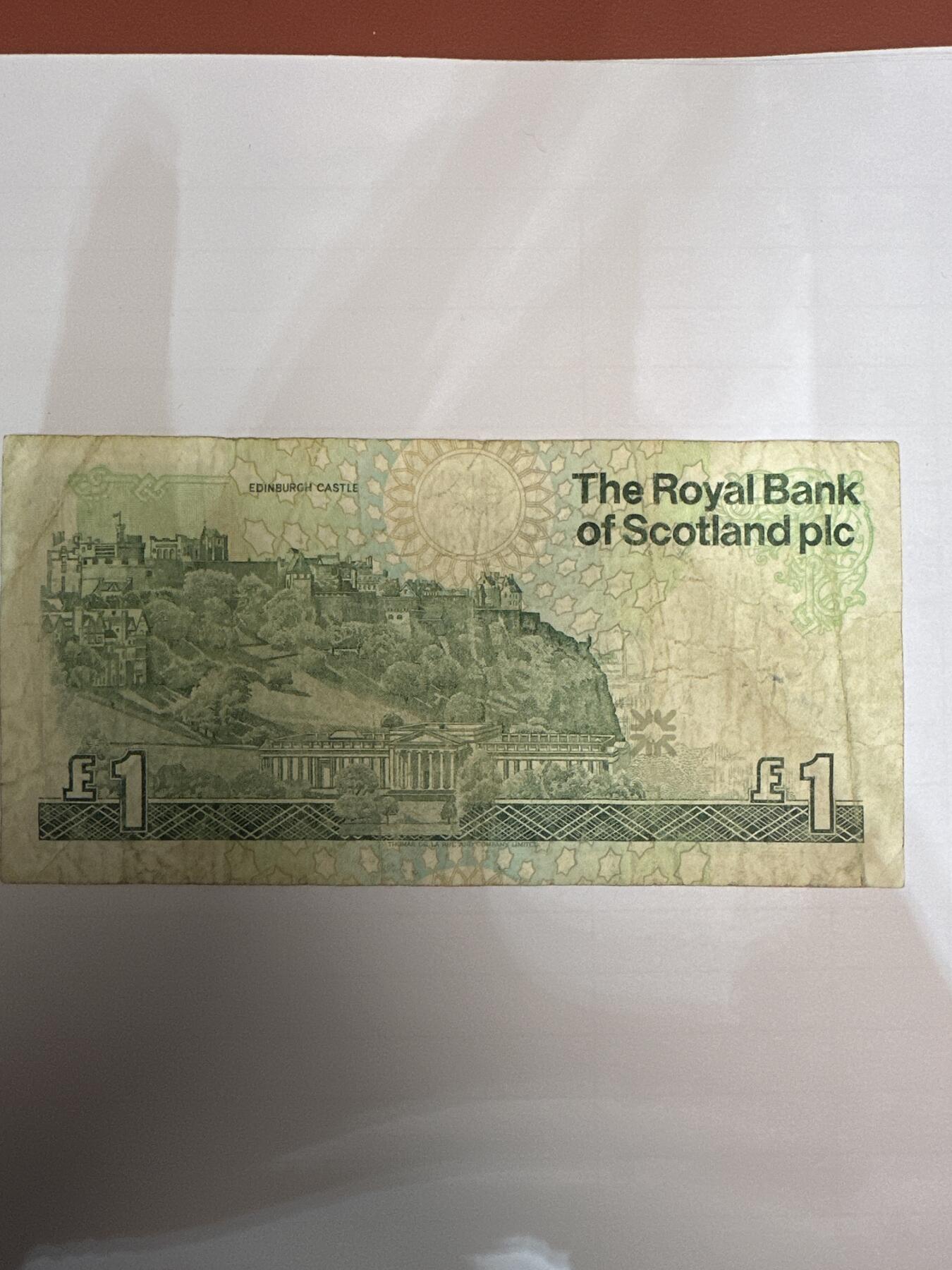 第二弹 纸币专场 1987年苏格兰1英镑