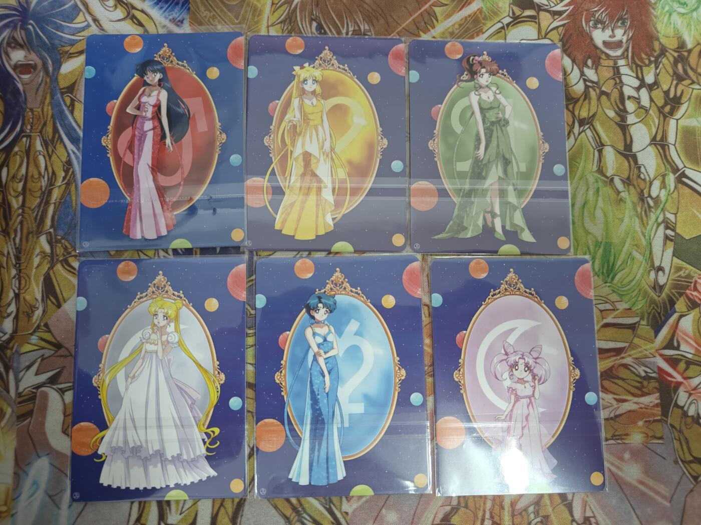 天玑星卡拍第七十六期《各种IP啥都有》持续收拍收评中 满赠三娘需备注 京珞卡牌 美少女战士 彩闪 一套6张 自制卡
